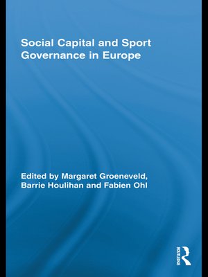 cover image of Social Capital and Sport Governance in Europe